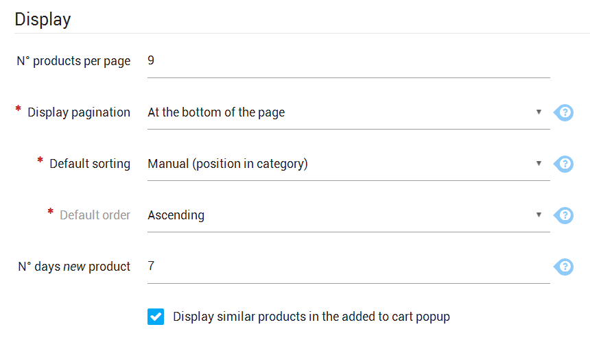 Display related procducts in your cart