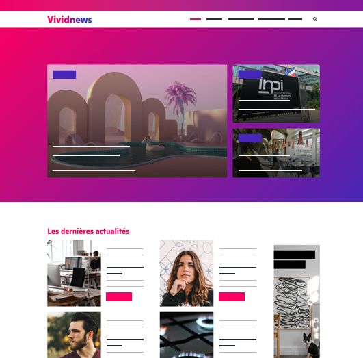 Blog website example