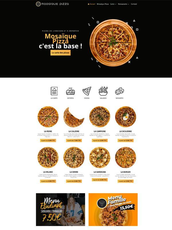 Pizzeria website