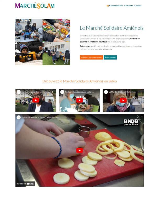 Solidarity market website