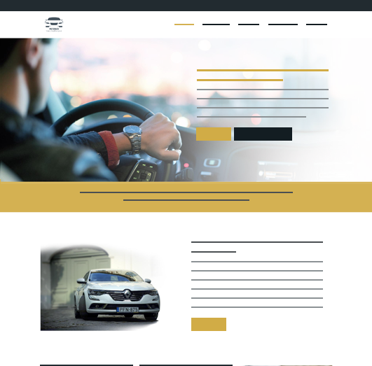 Business website example