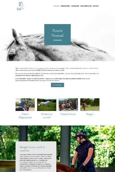 Nomad Stables template