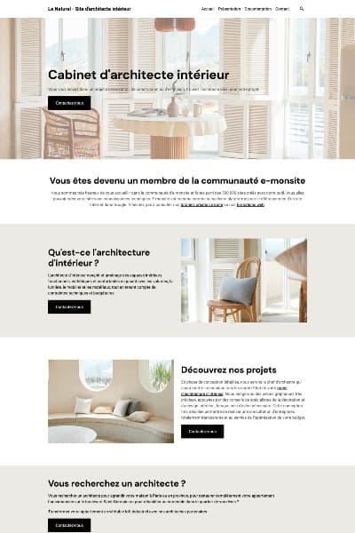 Le Naturel template