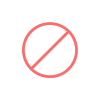 Icon forbidden