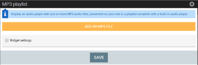 Mp3widget