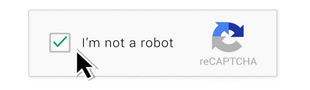 Recaptcha antispam verification