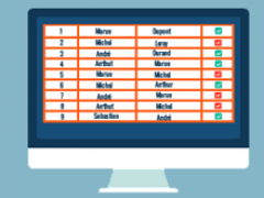Table widget